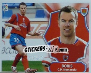 Sticker Boris - Liga Spagnola 2008-2009 - Colecciones ESTE