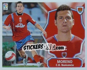 Sticker Moreno - Liga Spagnola 2008-2009 n. 285 - Colecciones ESTE