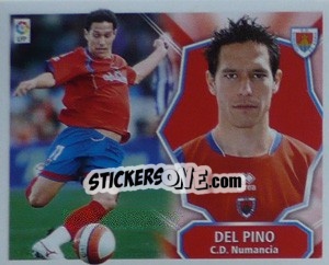Sticker Del Pino - Liga Spagnola 2008-2009 n. 287 - Colecciones ESTE