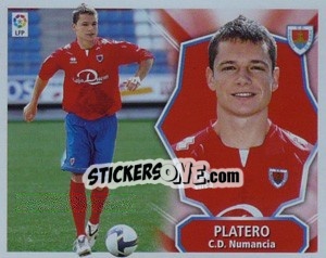 Sticker Platero - Liga Spagnola 2008-2009 n. 293 - Colecciones ESTE
