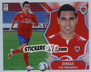 Sticker DIMAS (COLOCAS) - Liga Spagnola 2008-2009 n. 296 - Colecciones ESTE