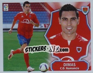 Sticker DIMAS (COLOCAS) - Liga Spagnola 2008-2009 - Colecciones ESTE