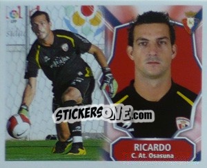 Sticker Ricardo - Liga Spagnola 2008-2009 n. 299 - Colecciones ESTE