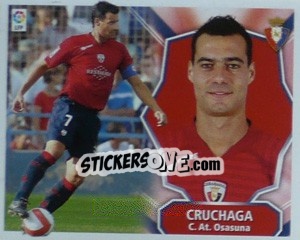 Cromo Cruchaga - Liga Spagnola 2008-2009 - Colecciones ESTE