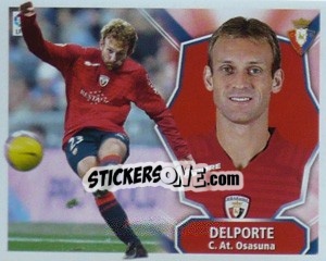 Cromo Delporte - Liga Spagnola 2008-2009 - Colecciones ESTE