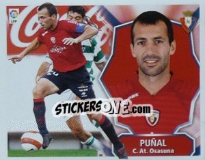 Cromo Punal - Liga Spagnola 2008-2009 - Colecciones ESTE