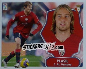 Sticker Plasil - Liga Spagnola 2008-2009 n. 311 - Colecciones ESTE