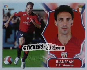 Sticker Juanfran - Liga Spagnola 2008-2009 - Colecciones ESTE