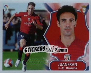 Sticker Juanfran - Liga Spagnola 2008-2009 n. 312 - Colecciones ESTE