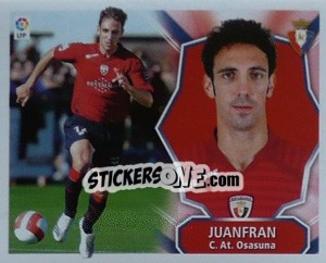 Cromo Juanfran - Liga Spagnola 2008-2009 - Colecciones ESTE