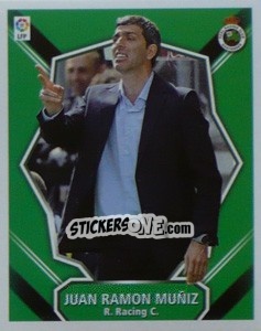 Sticker Entrenador - Juan Ramon Muñiz - Liga Spagnola 2008-2009 n. 322 - Colecciones ESTE