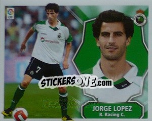 Sticker Jorge Lopez - Liga Spagnola 2008-2009 n. 335 - Colecciones ESTE