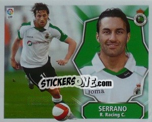 Sticker Serrano - Liga Spagnola 2008-2009 n. 336 - Colecciones ESTE