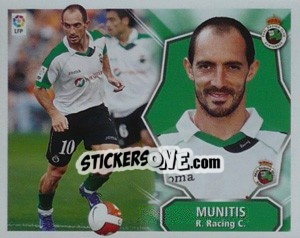 Sticker Munitis - Liga Spagnola 2008-2009 n. 340 - Colecciones ESTE