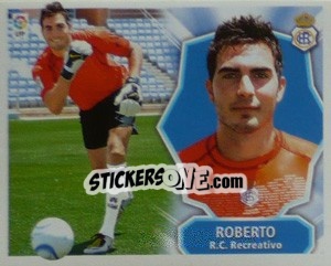 Sticker Roberto - Liga Spagnola 2008-2009 - Colecciones ESTE