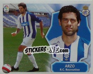 Sticker Arzo - Liga Spagnola 2008-2009 n. 351 - Colecciones ESTE