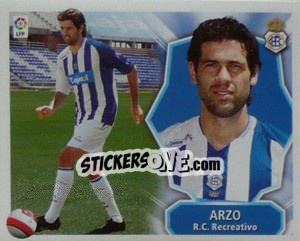 Cromo Arzo - Liga Spagnola 2008-2009 - Colecciones ESTE