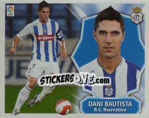 Sticker Dani Bautista - Liga Spagnola 2008-2009 - Colecciones ESTE