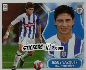 Figurina Jesus Vazquez - Liga Spagnola 2008-2009 - Colecciones ESTE