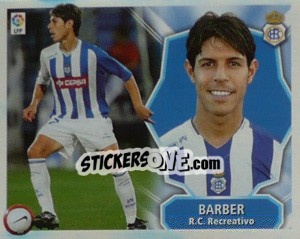 Cromo Barber - Liga Spagnola 2008-2009 - Colecciones ESTE