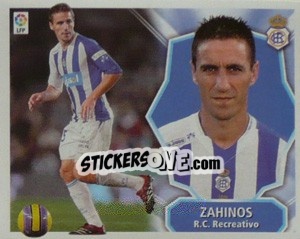 Cromo Zahinos - Liga Spagnola 2008-2009 - Colecciones ESTE
