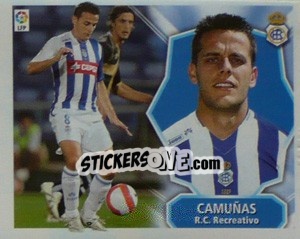 Sticker Camunas - Liga Spagnola 2008-2009 n. 363 - Colecciones ESTE
