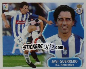 Cromo Javi Guerrero - Liga Spagnola 2008-2009 - Colecciones ESTE