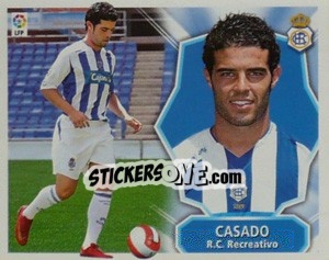 Sticker CASADO (COLOCAS) - Liga Spagnola 2008-2009 n. 369 - Colecciones ESTE