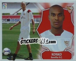 Sticker Konko - Liga Spagnola 2008-2009 n. 375 - Colecciones ESTE