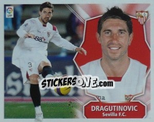 Sticker Ivica Dragutinovic - Liga Spagnola 2008-2009 - Colecciones ESTE