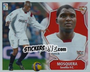Sticker Mosquera - Liga Spagnola 2008-2009 - Colecciones ESTE