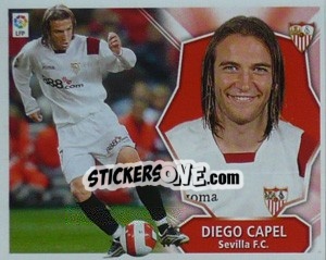 Cromo Diego Capel - Liga Spagnola 2008-2009 - Colecciones ESTE