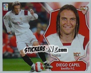 Sticker Diego Capel - Liga Spagnola 2008-2009 n. 390 - Colecciones ESTE