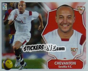 Sticker Chevanton - Liga Spagnola 2008-2009 n. 393 - Colecciones ESTE