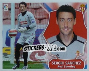 Sticker Sergio Sanchez - Liga Spagnola 2008-2009 n. 400 - Colecciones ESTE