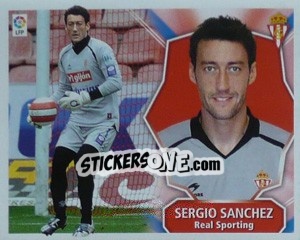 Sticker Sergio Sanchez - Liga Spagnola 2008-2009 - Colecciones ESTE