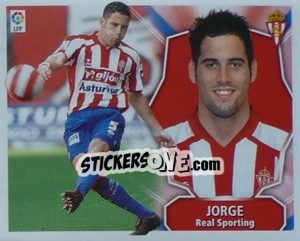 Sticker Jorge - Liga Spagnola 2008-2009 - Colecciones ESTE
