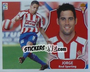Sticker Jorge - Liga Spagnola 2008-2009 n. 402 - Colecciones ESTE