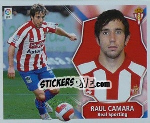 Sticker Raul Camara - Liga Spagnola 2008-2009 n. 405 - Colecciones ESTE