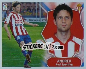 Sticker Andreu - Liga Spagnola 2008-2009 - Colecciones ESTE