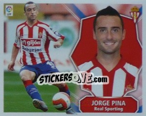 Cromo Jorge Pina - Liga Spagnola 2008-2009 - Colecciones ESTE
