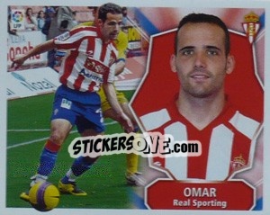 Sticker Omar - Liga Spagnola 2008-2009 - Colecciones ESTE