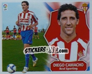 Sticker DIEGO CAMACHO (COLOCAS) - Liga Spagnola 2008-2009 - Colecciones ESTE