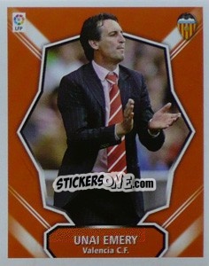 Sticker Entrenador - Unai Emery - Liga Spagnola 2008-2009 n. 421 - Colecciones ESTE