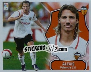 Sticker Alexis - Liga Spagnola 2008-2009 - Colecciones ESTE