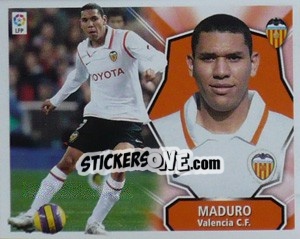 Sticker Hedwiges Maduro - Liga Spagnola 2008-2009 - Colecciones ESTE