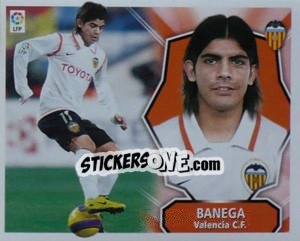 Figurina Ever Banega - Liga Spagnola 2008-2009 - Colecciones ESTE