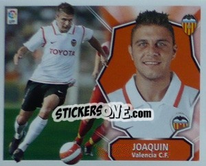 Sticker Joaquin Sánchez - Liga Spagnola 2008-2009 - Colecciones ESTE