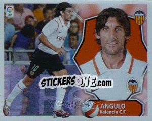 Sticker Angulo - Liga Spagnola 2008-2009 - Colecciones ESTE