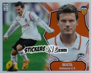 Sticker Juan Mata - Liga Spagnola 2008-2009 - Colecciones ESTE